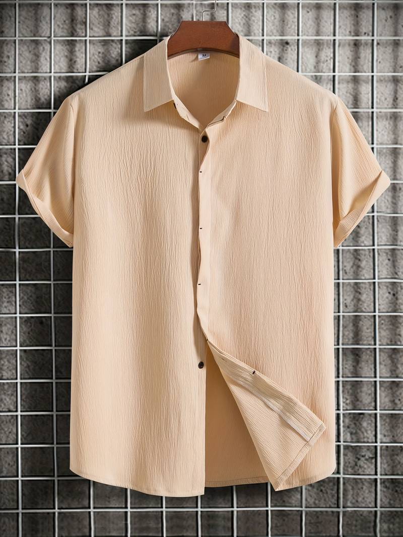 John – chemise décontractée à manches courtes pour homme