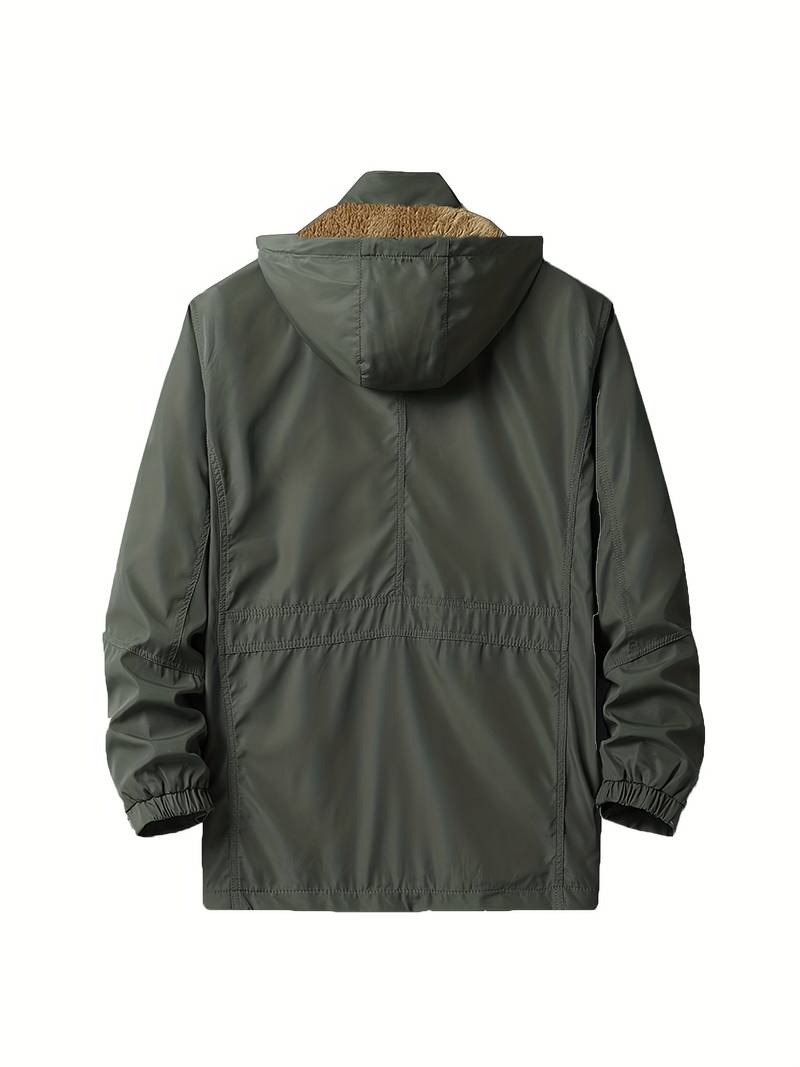Andrew – veste d'hiver épaisse doublée polaire pour homme