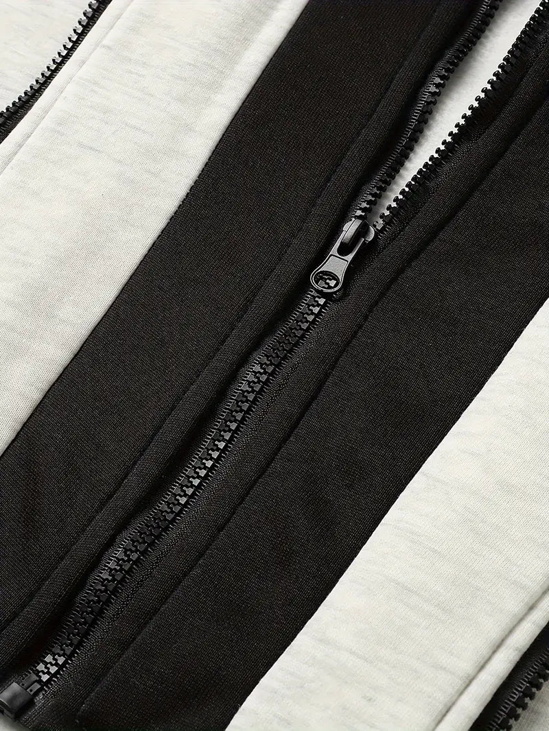 Patrick - Sweat à capuche color block pour homme
