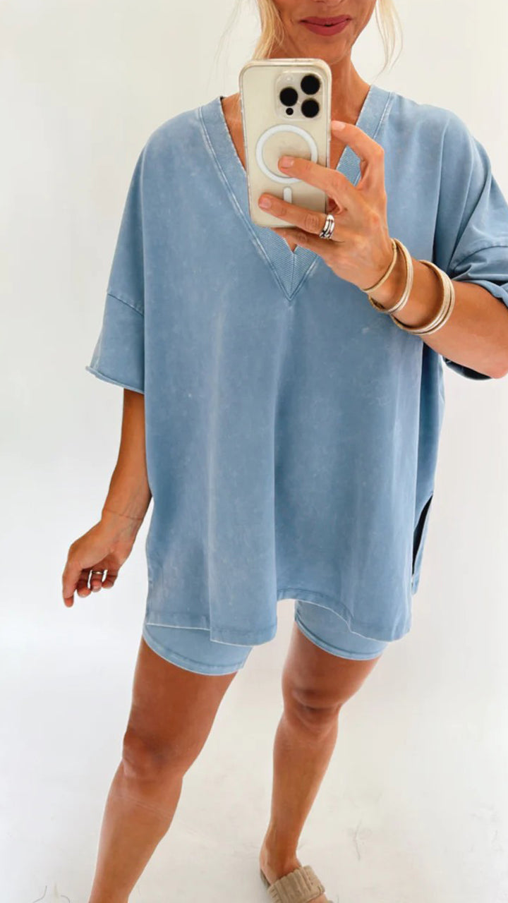 DAVILA™ | ENSEMBLE HAUT ET SHORT