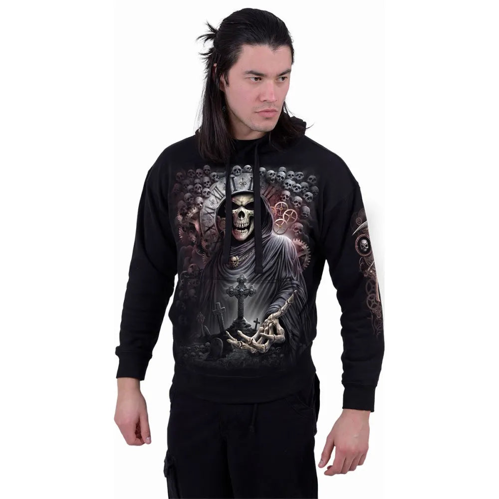 Sweat à capuche David Reaper pour homme
