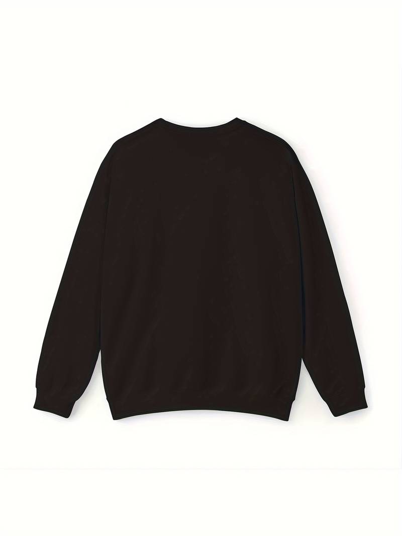 Justin – faith cross-print-pullover für männer