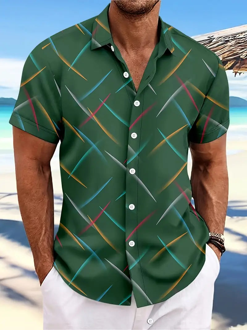 Kai – chemise élégante à manches courtes pour homme
