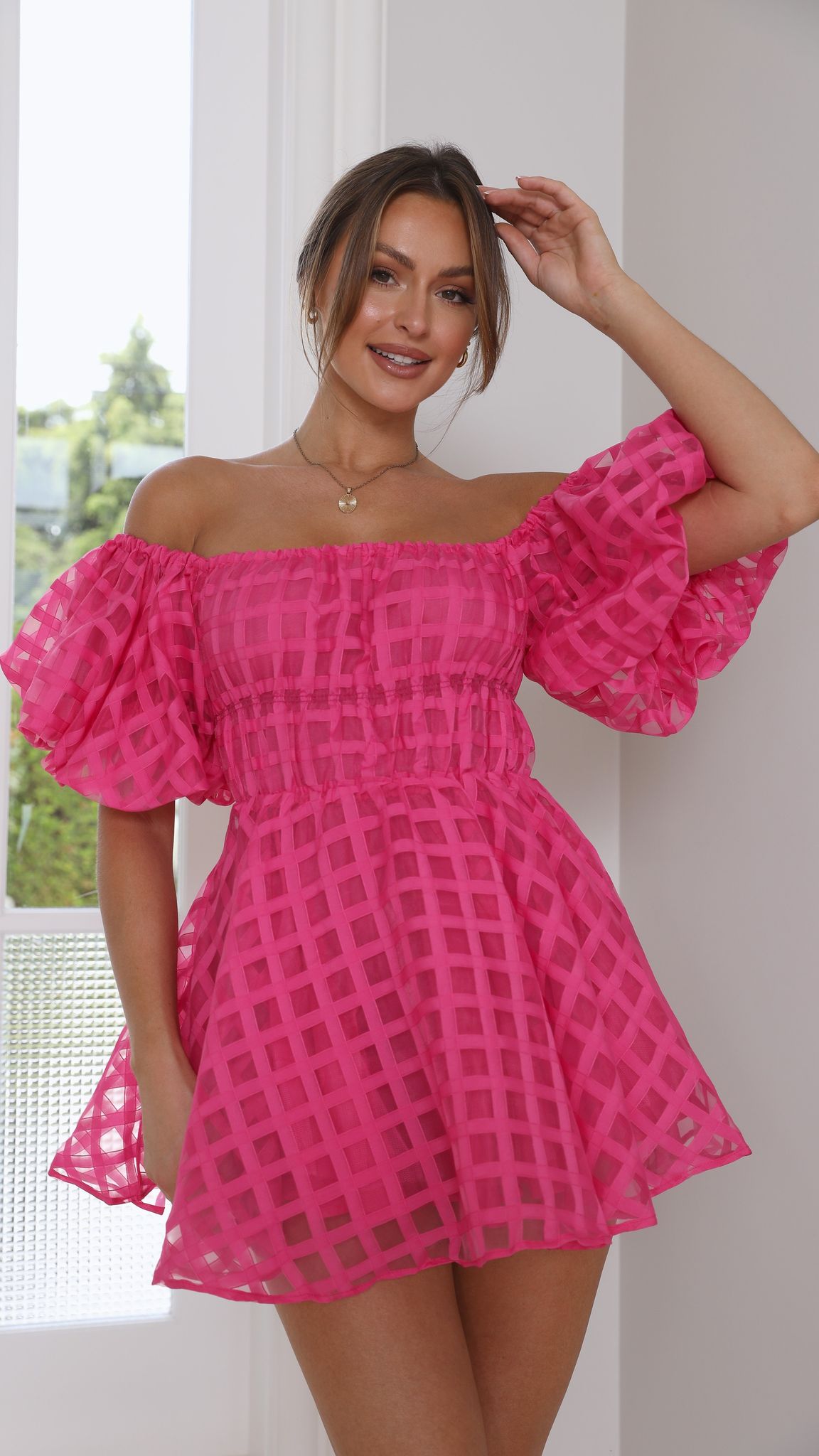 Malery Minikleid - Hot Pink