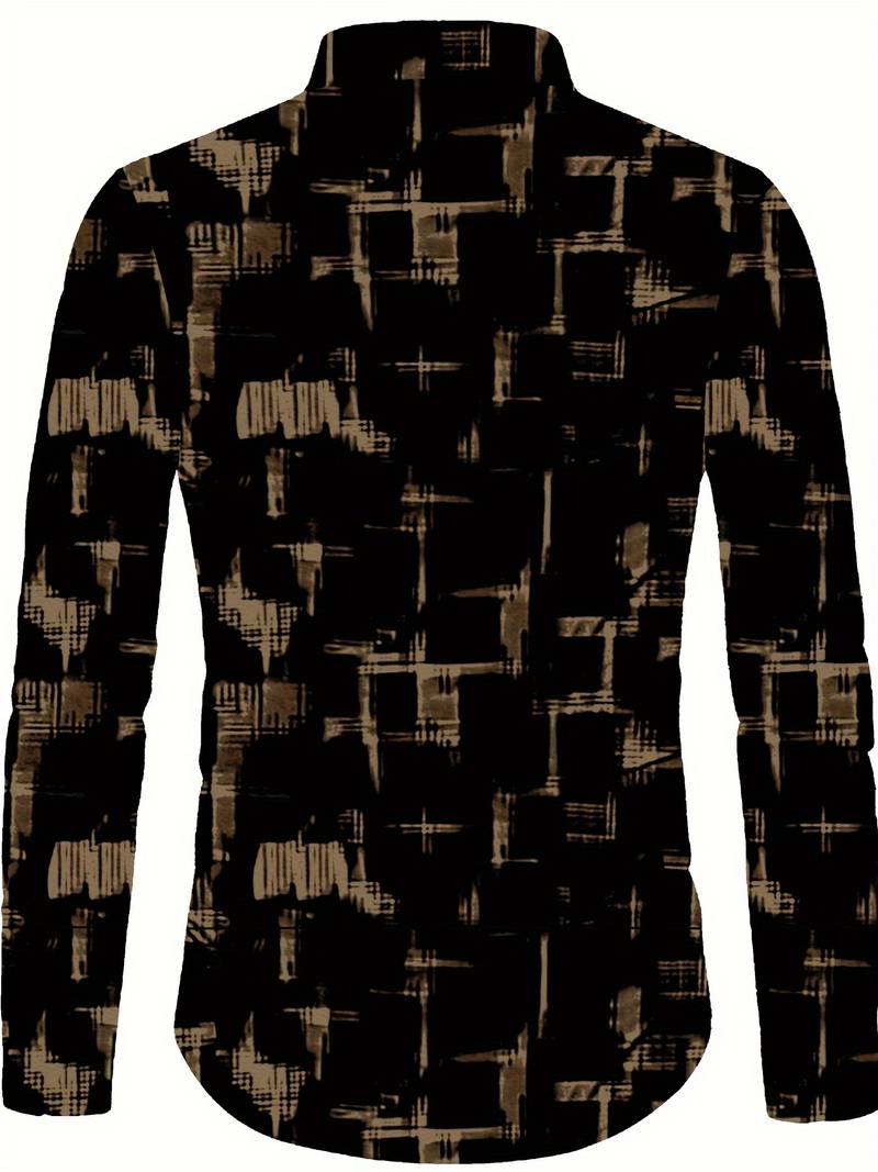 William – chemise à manches longues de style rétro pour le printemps