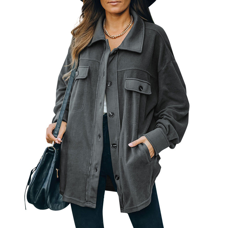 Yulisa | Veste polaire boutonnée