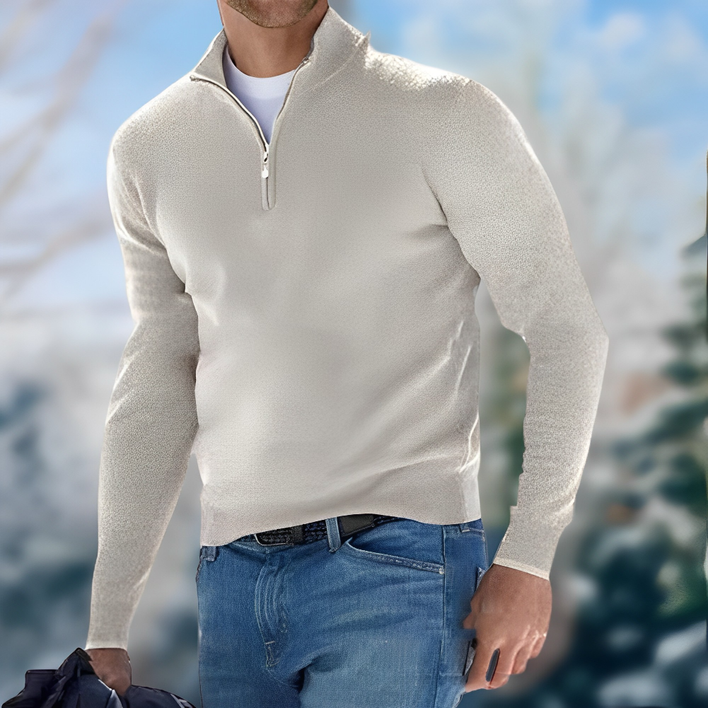 Pull zippé pour homme Hermano 