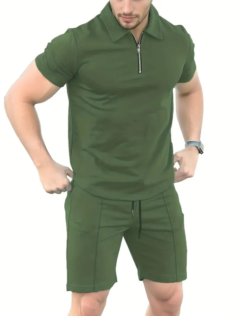 Tyler – Ensemble polo 2 pièces décontracté et tendance