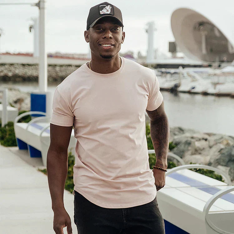 Aaron™ - T-shirt moulant à coupe athlétique