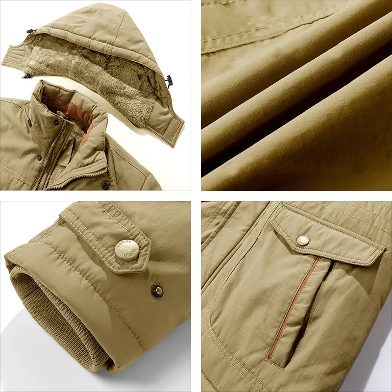 Zak – veste d'hiver épaisse et chaude pour homme