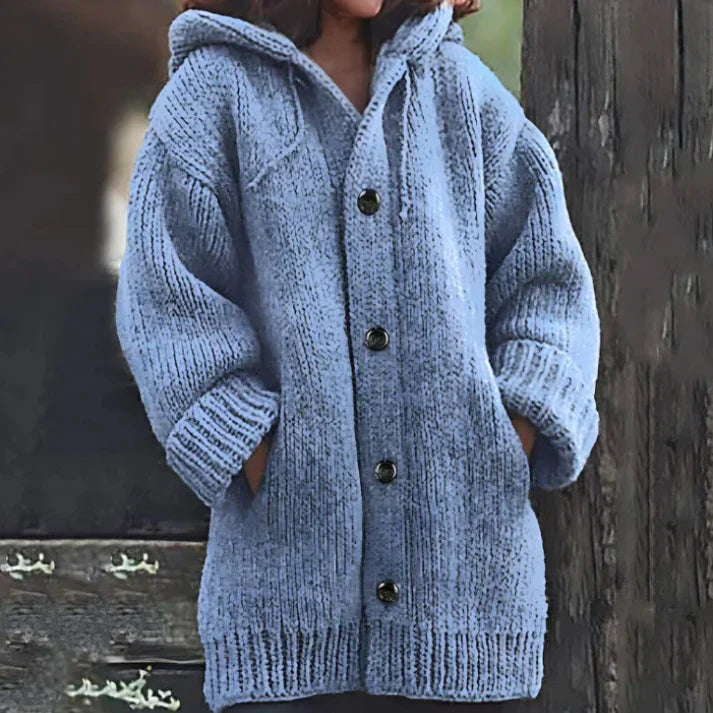 Wimara | Veste longue à capuche