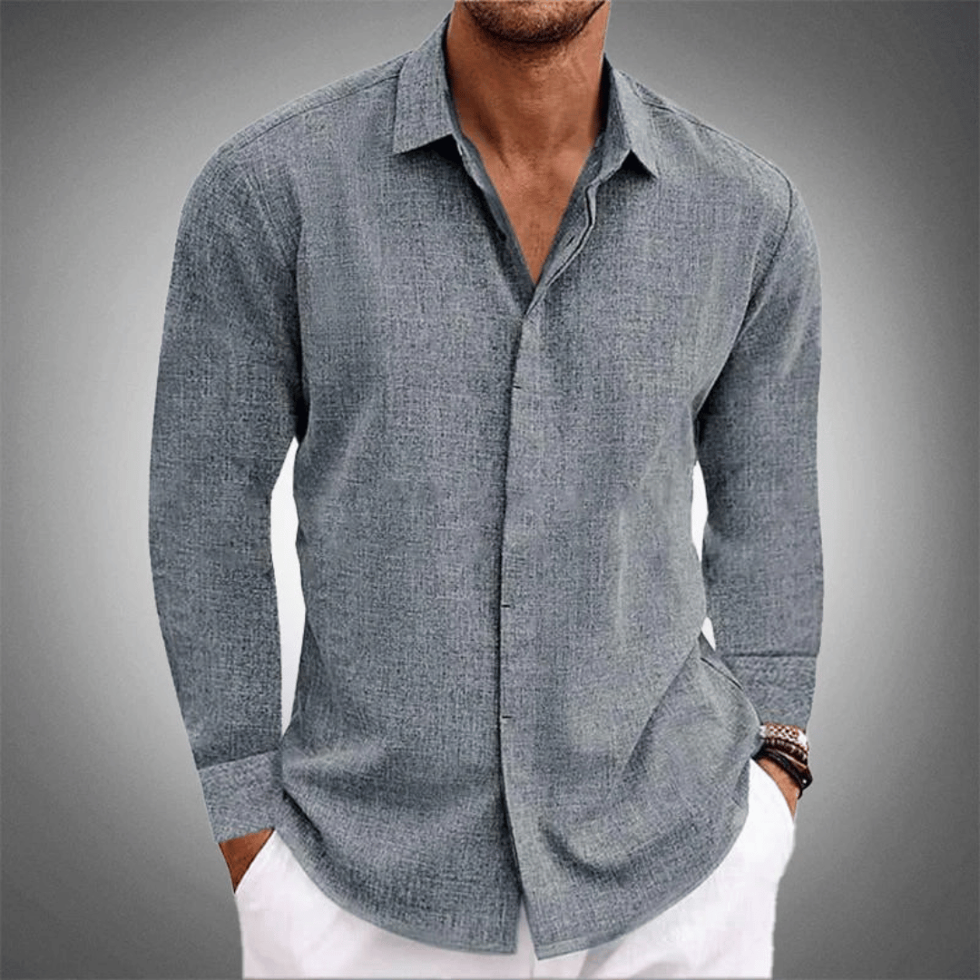 Chemise en lin signature Tom Harding 