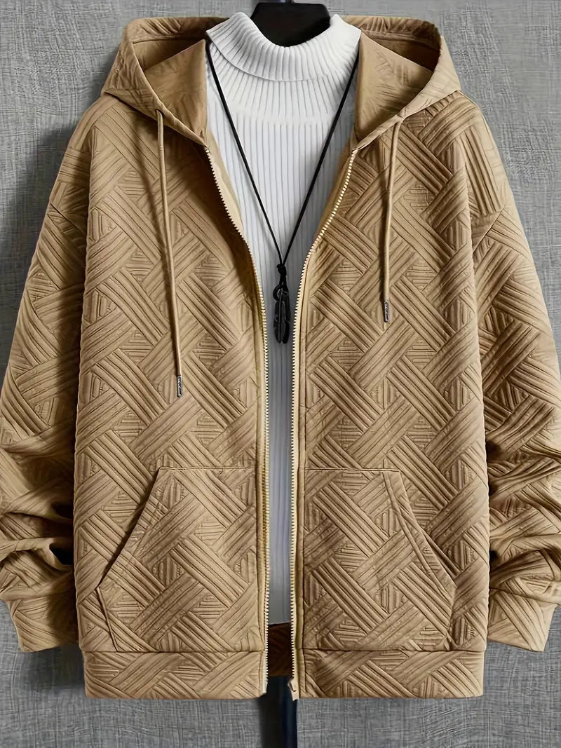 William – Sweat à capuche d'hiver chaud pour homme 