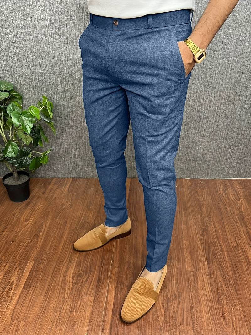 Leo – pantalon de costume formel élégant
