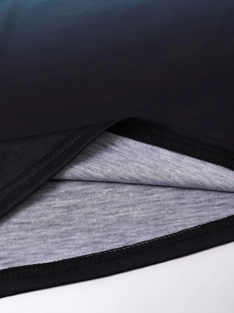 Aiden – T-shirt confortable avec graphismes dégradés pour homme