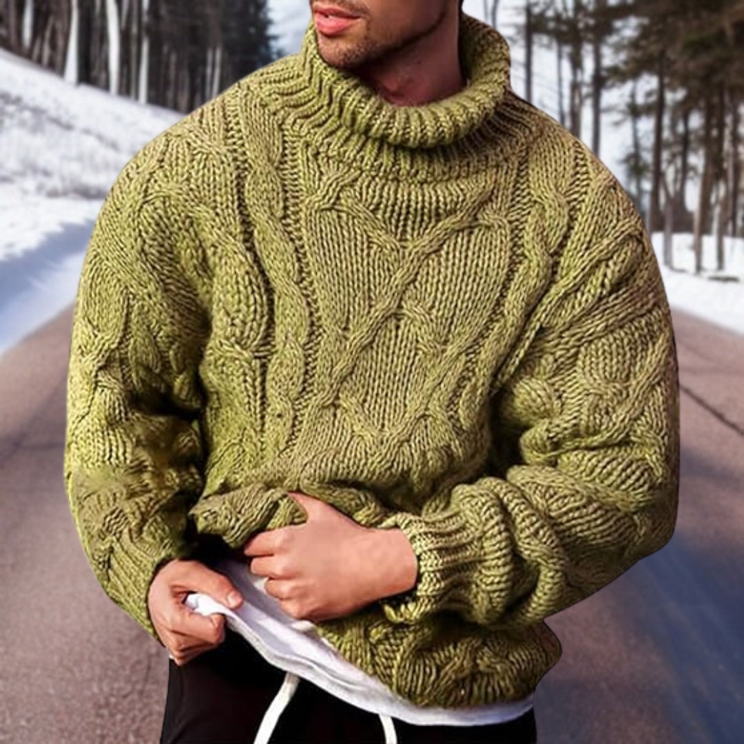 Axel™ | Pull chaud en laine de haute qualité 