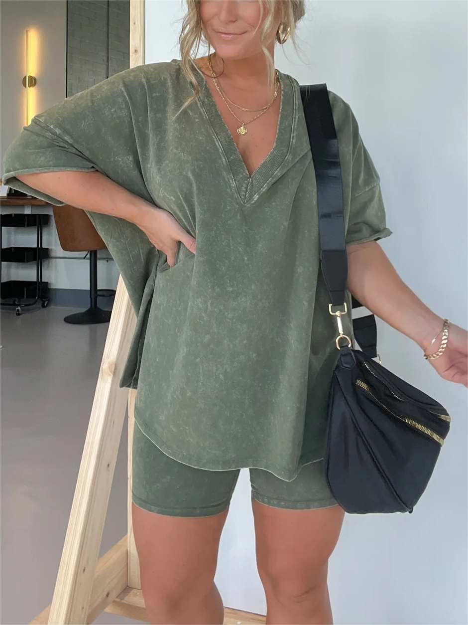 DAVILA™ | ENSEMBLE HAUT ET SHORT