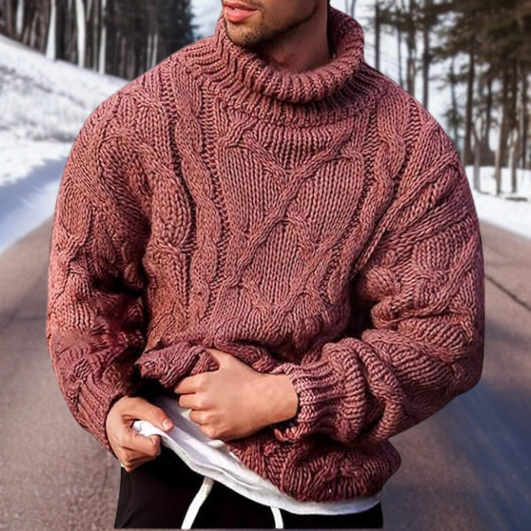 Axel™ | Pull chaud en laine de haute qualité 