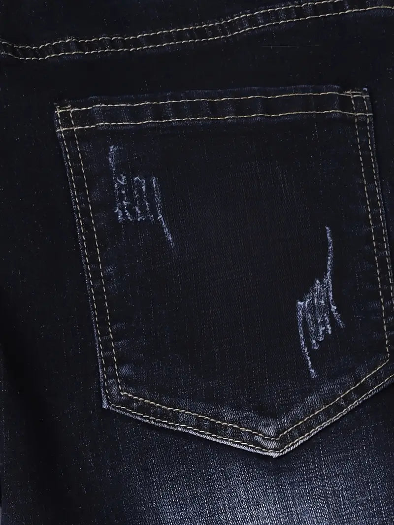 Oliver – jean skinny déchiré décontracté