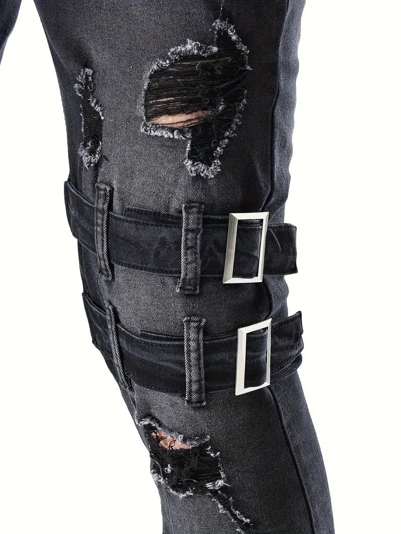 Mason – Jean biker décontracté pour homme