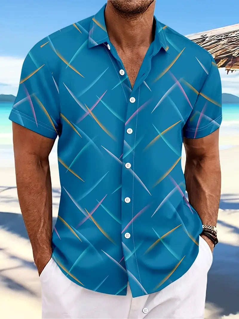 Kai – chemise élégante à manches courtes pour homme