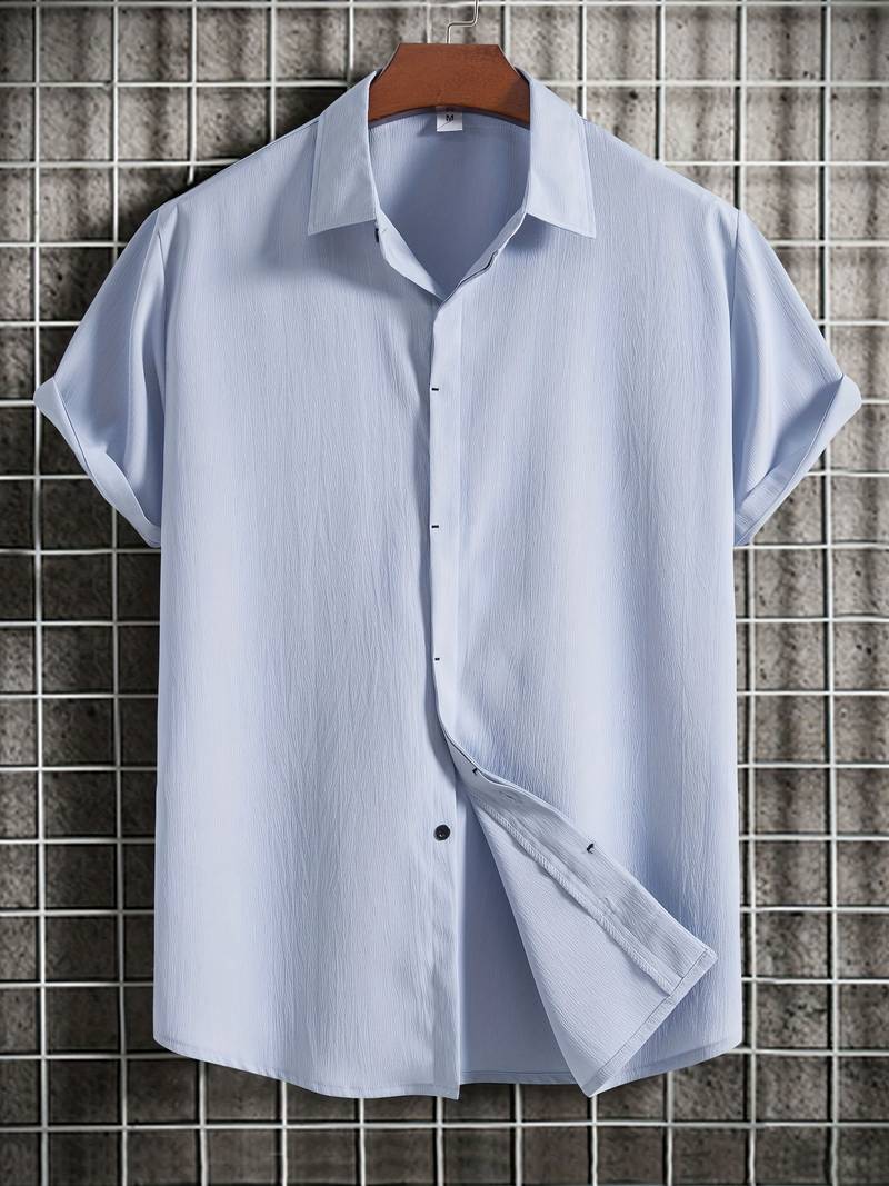 John – chemise décontractée à manches courtes pour homme