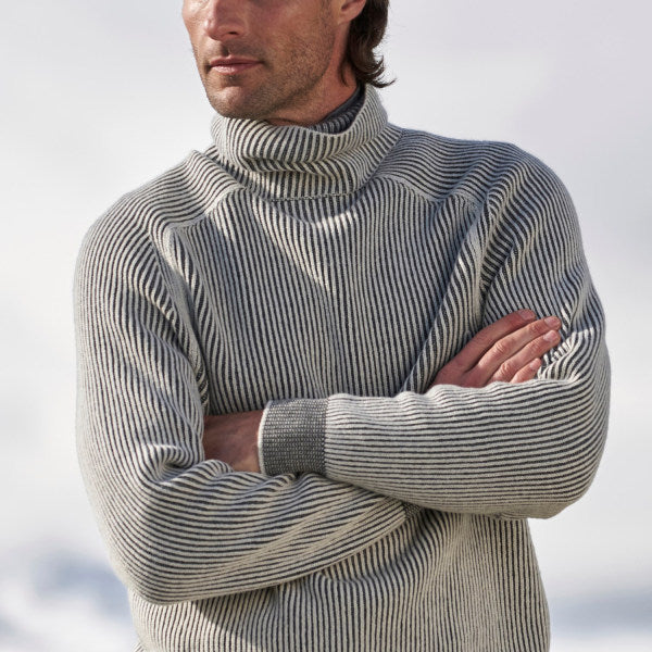 Edu - Pull col roulé Elite Elegance