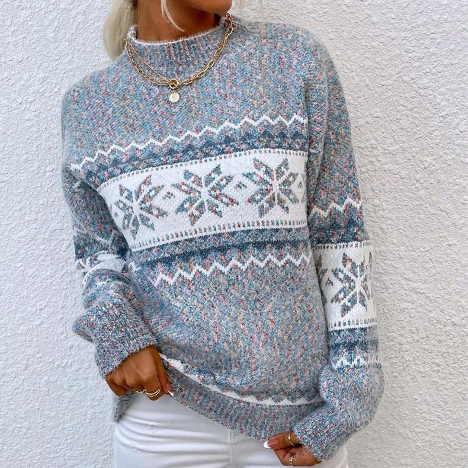 Annette™ | Pull d'hiver fait main 