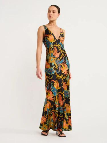 EBBA™ | ROBE MAXI SANS MANCHES 