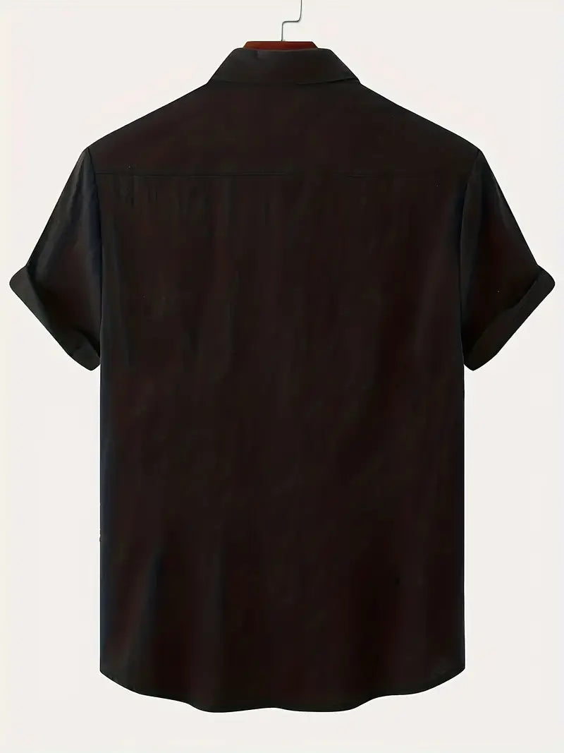 Ethan – chemise à manches courtes simple et confortable