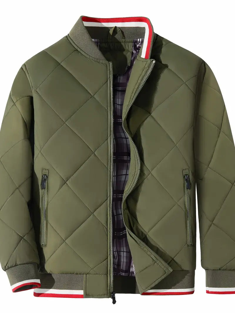 Christopher – veste matelassée zippée pour homme