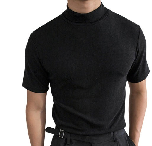 Antonio - t-shirt col roulé | Élégant pour l'homme moderne