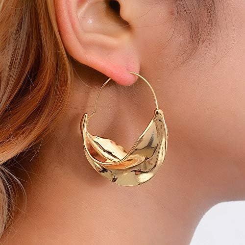 Micara - Boucles d'oreilles pendantes tourbillonnantes