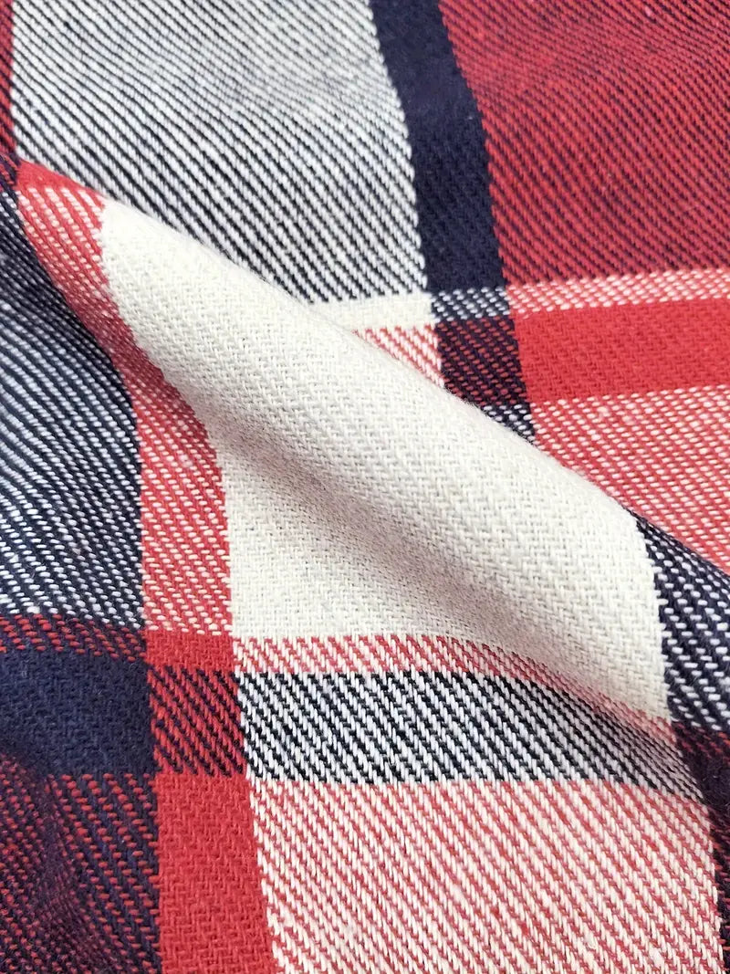 Jeremy – veste chemise à carreaux à manches longues
