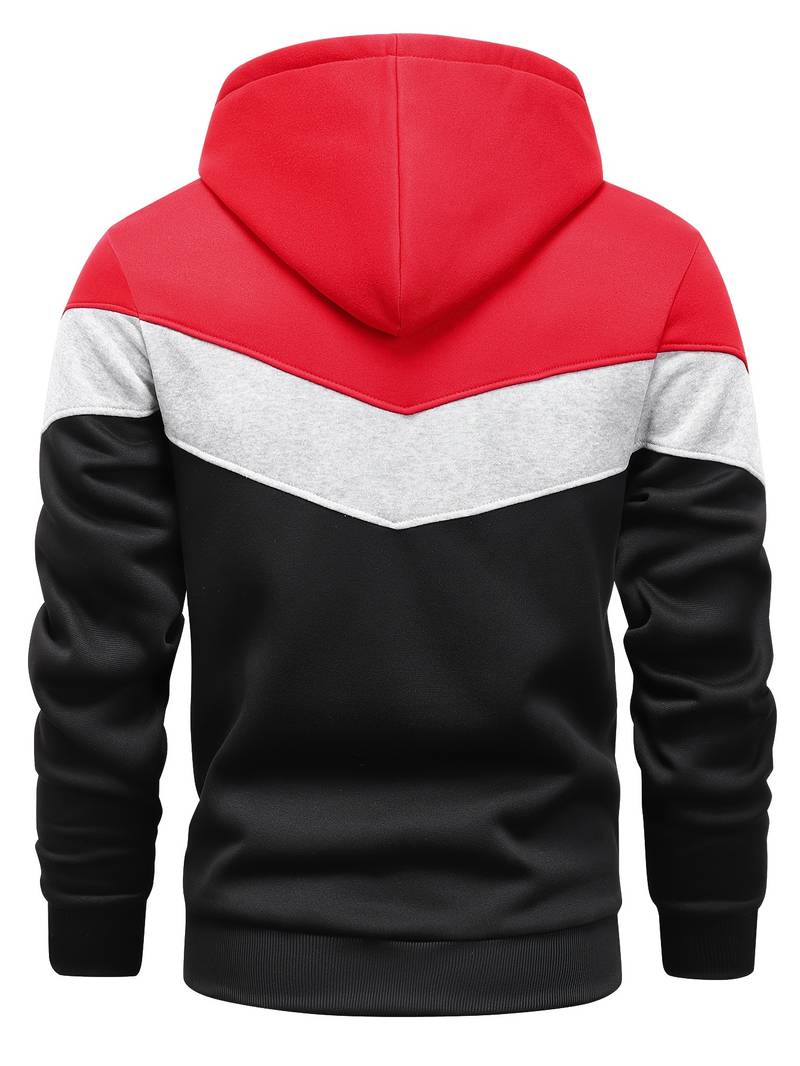 Nicolai - Sweat à capuche color-block pour homme