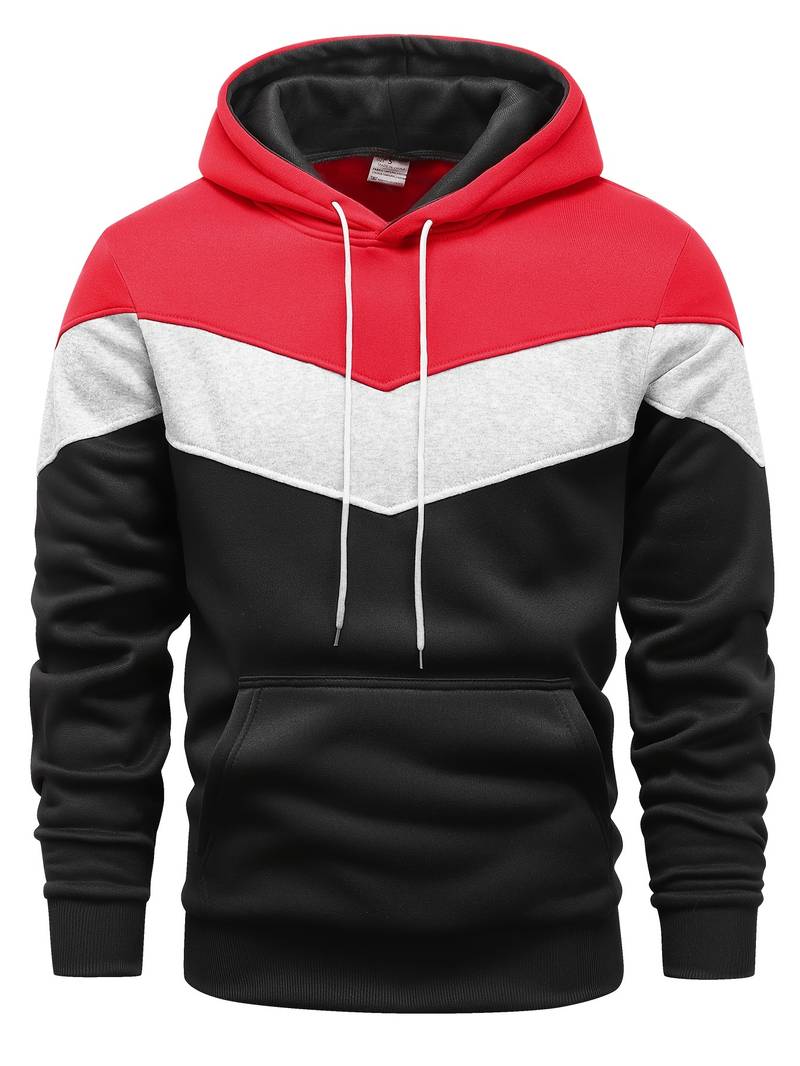 Nicolai - Sweat à capuche color-block pour homme