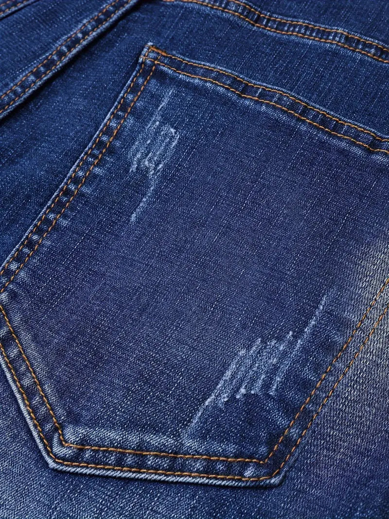 Oliver – jean skinny déchiré décontracté