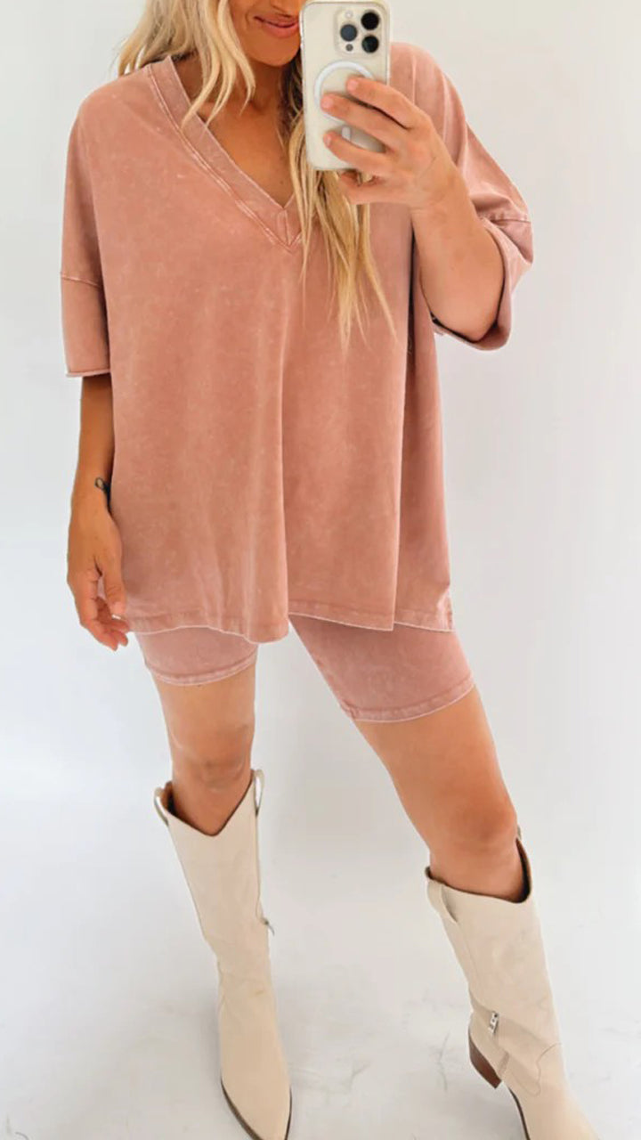 DAVILA™ | ENSEMBLE HAUT ET SHORT