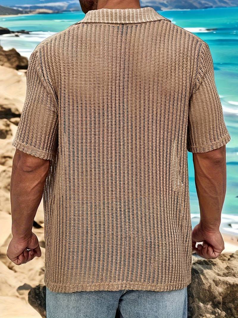 Joshua – chemise boutonnée décontractée et ample pour le printemps