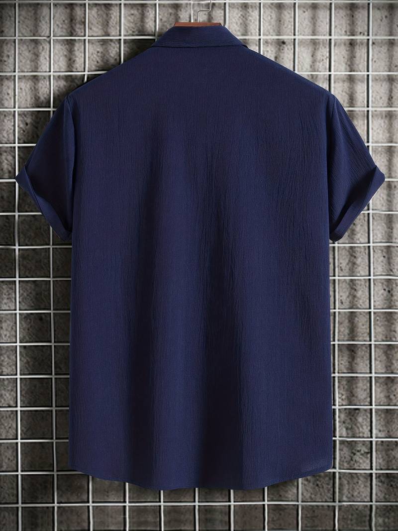 John – chemise décontractée à manches courtes pour homme