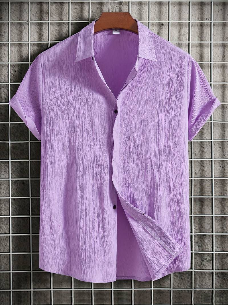 John – chemise décontractée à manches courtes pour homme