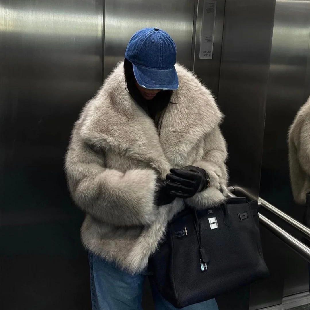 Jacket | Kurze Pelzjacke für Frauen