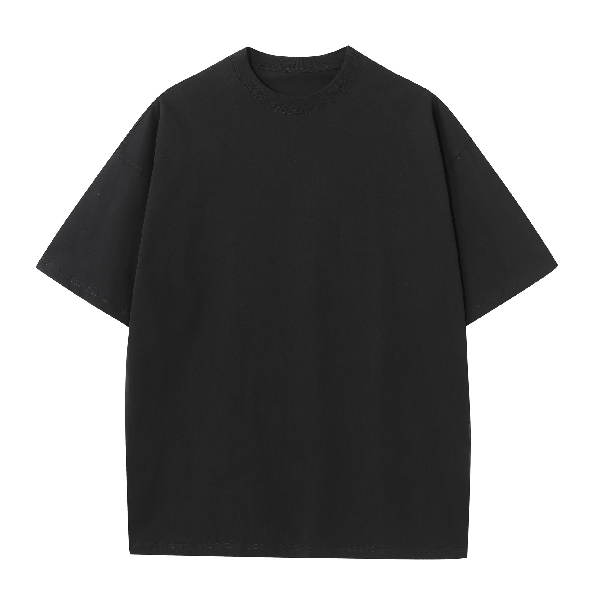 Finn Herren Baumwolle Kurzarm T-Shirt Rundhals