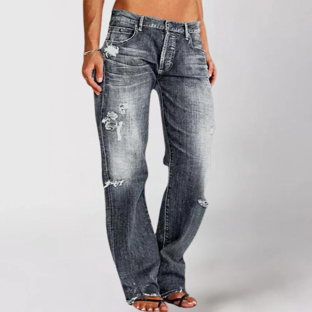 Pia™ - Jeans mit weitem Bein