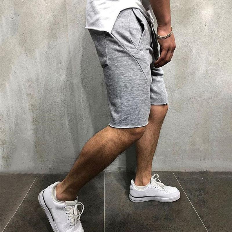 Short ample à taille élastique pour homme