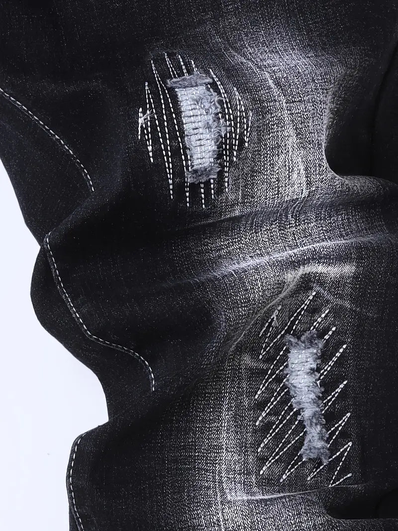 Oliver – jean skinny déchiré décontracté