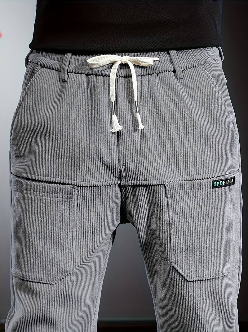 Justin – pantalon de jogging élégant avec poches pour homme