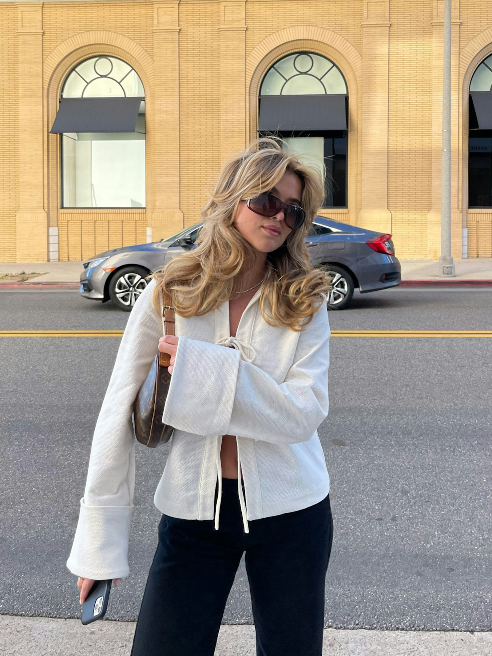 Anika | Cardigan streetwear à manches longues