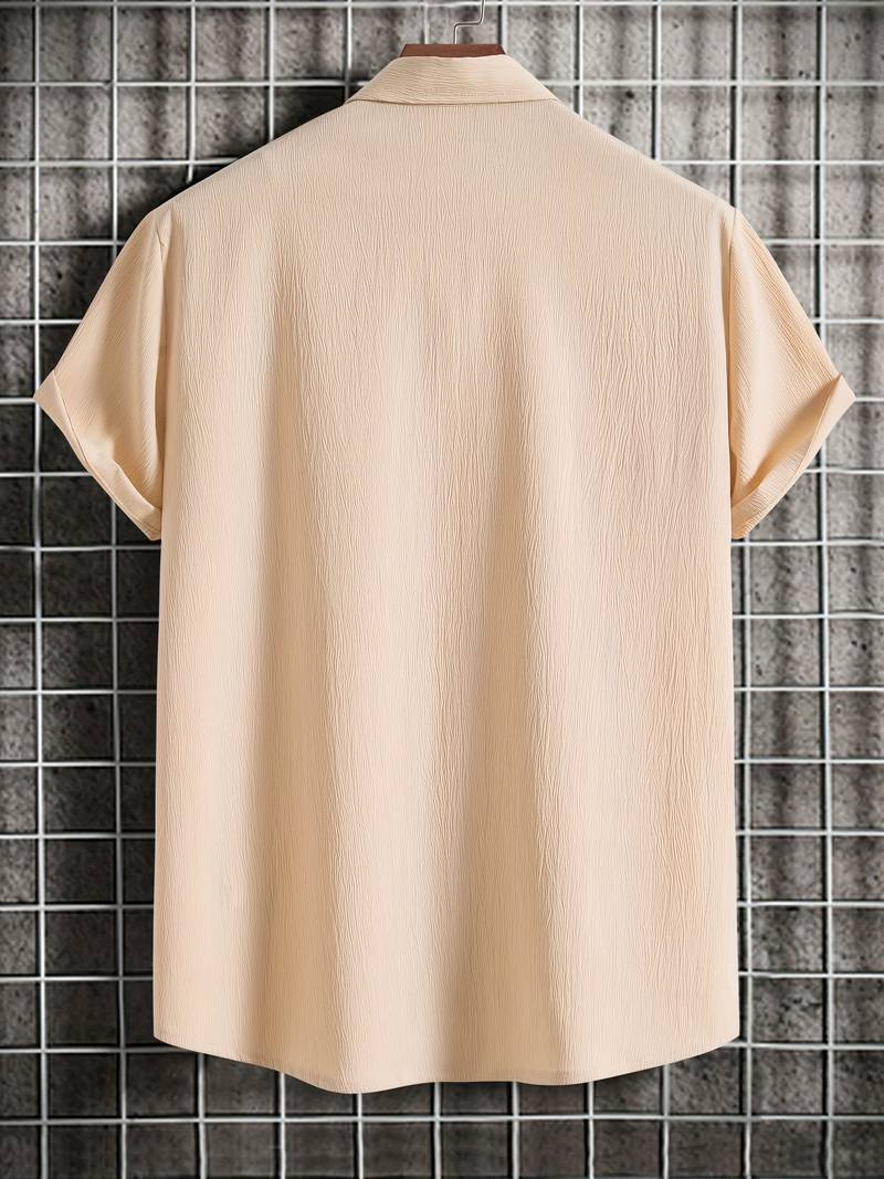 John – chemise décontractée à manches courtes pour homme