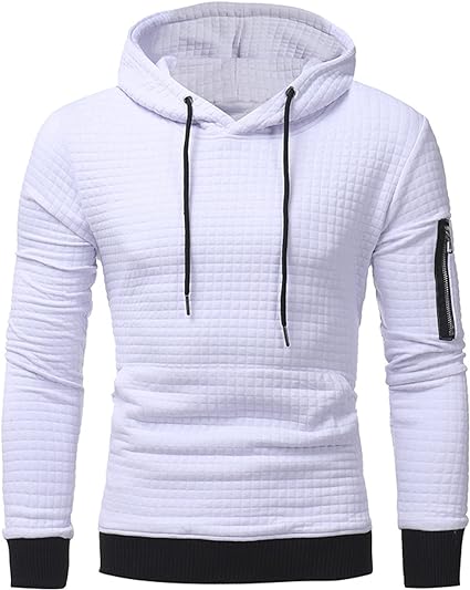 Sweat à capuche pour les froides journées d'hiver et un confort douillet pour les hommes